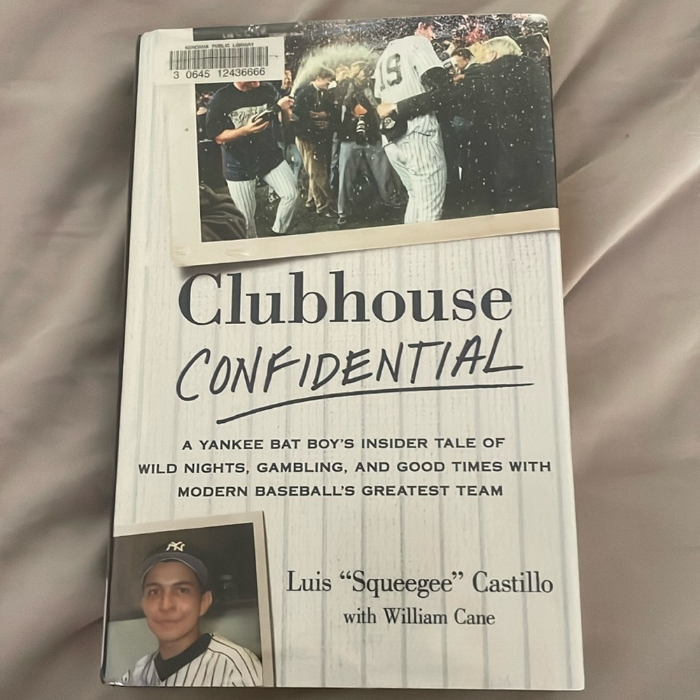Clubhouse Confidential by Luis Castillo Yankee batboy